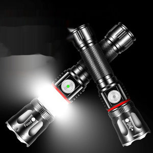 Illuminate Your Adventures with the Multifunctional T6 Strong Light Flashlight