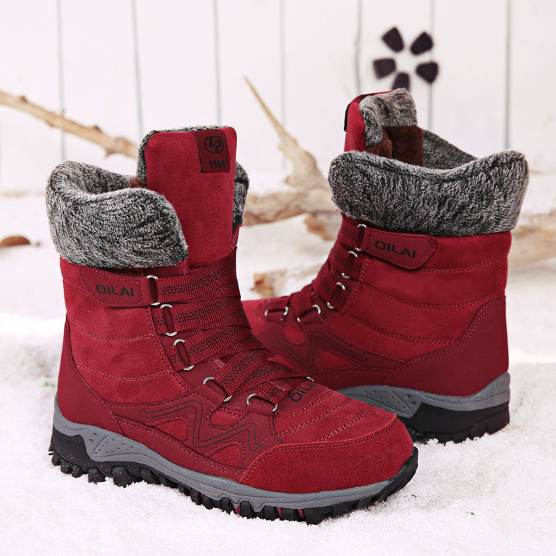 Autumn and winter outdoor snow boots