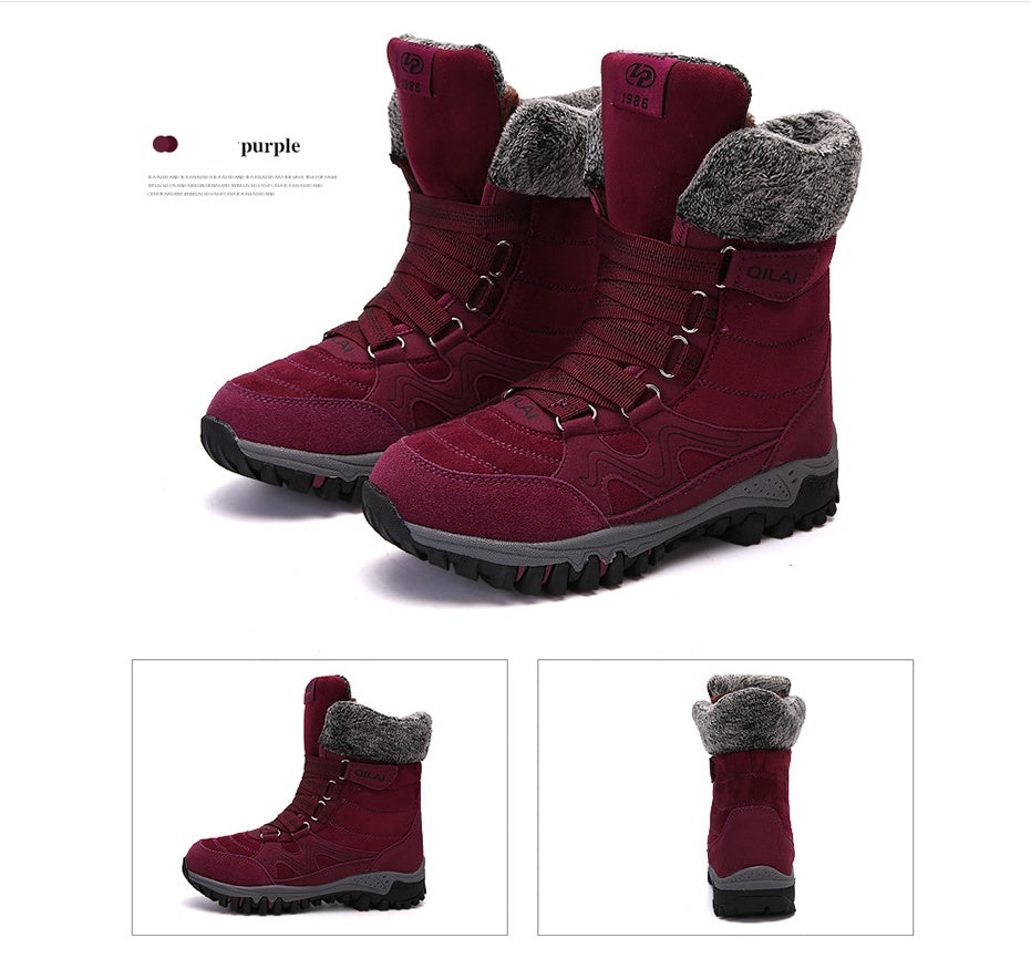 Autumn and winter outdoor snow boots