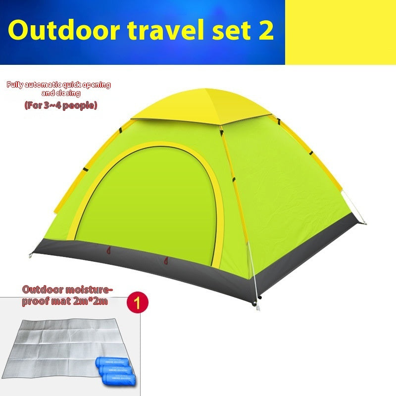 Automatic Double Multi-person Camping Tent