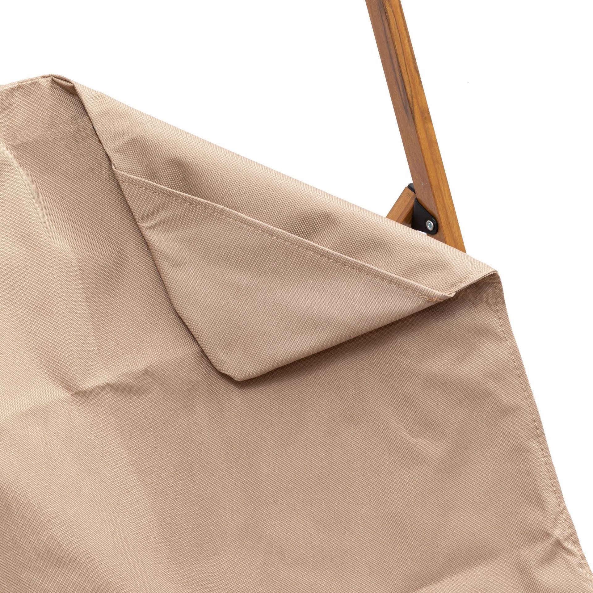 Folding Wooden Grain Aluminum Pipe Camping Chair